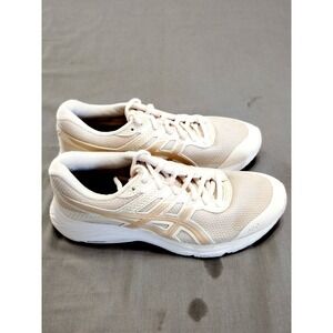 EUC Asics Gel Contend 6 Twist Running Training Sneakers 1012A671 Beige Women 8